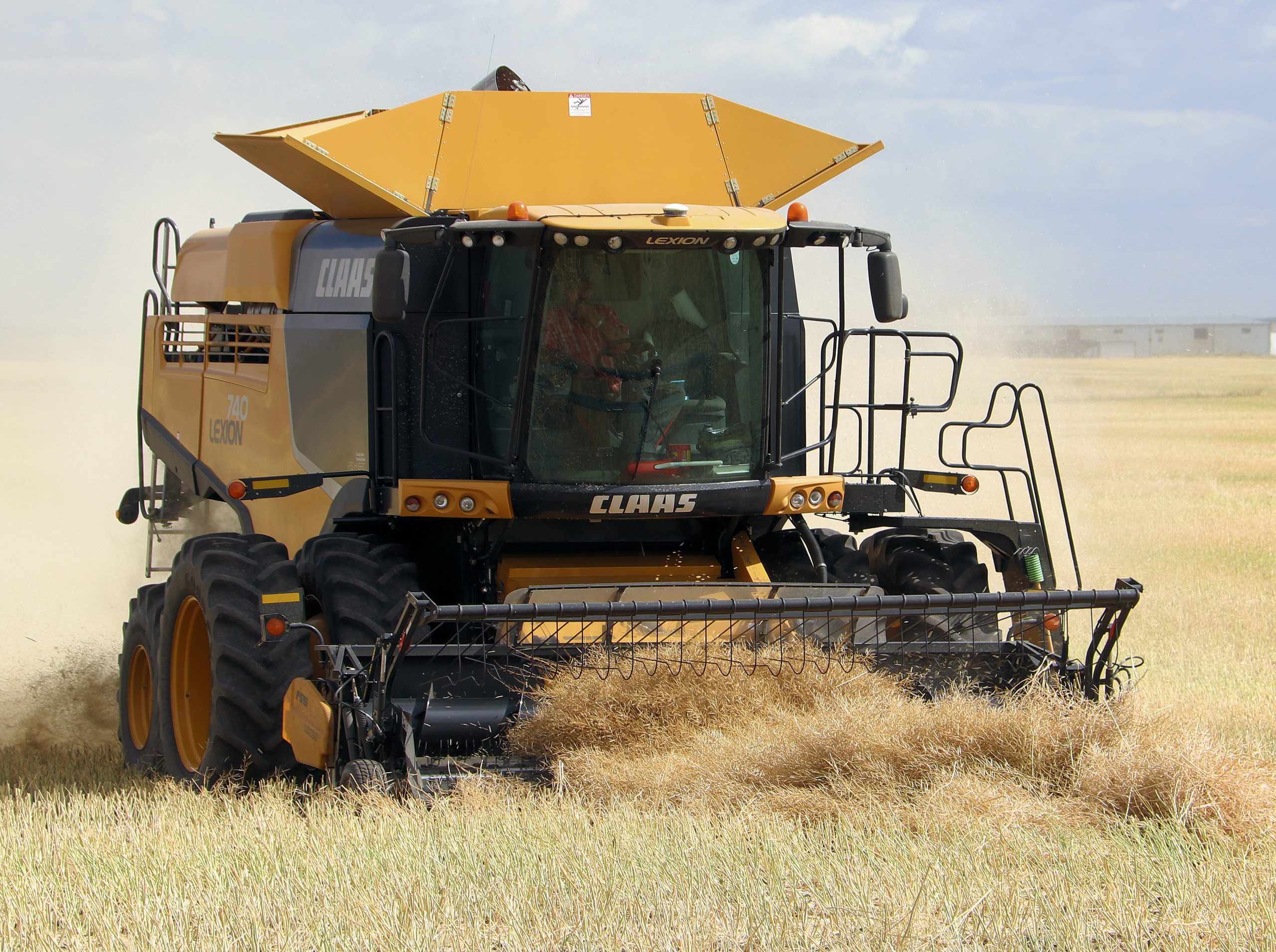 Top 5 biggest combine harvesters