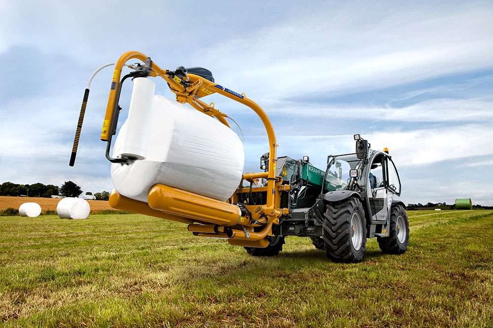 Bale Wrapper for Hay and Silage